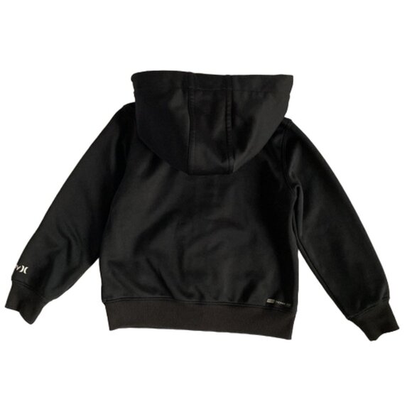 Hurley Logo Black Zip-Up Hoodie Size 3T - Picture 3 of 10